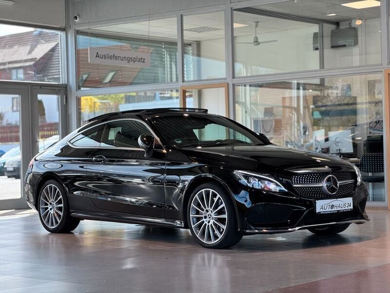 Schwarz Gebraucht 2017 Mercedes C400 AMG Coupé | 29.950 € (Fairer Preis) - Bild 1/4