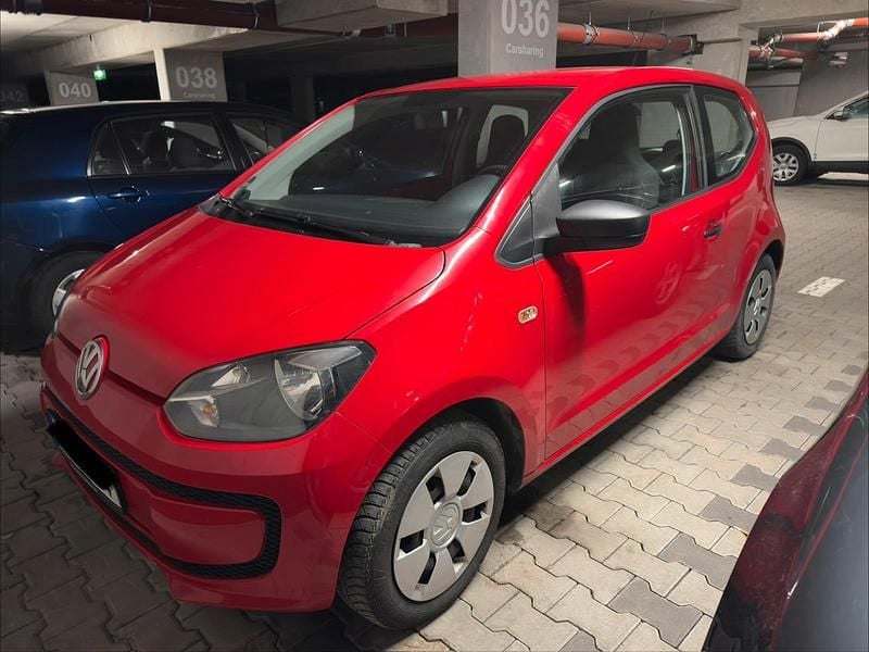 Rot Gebraucht 2012 VW up! Kleinwagen | 2.700 € (Superpreis) - Bild 1/4