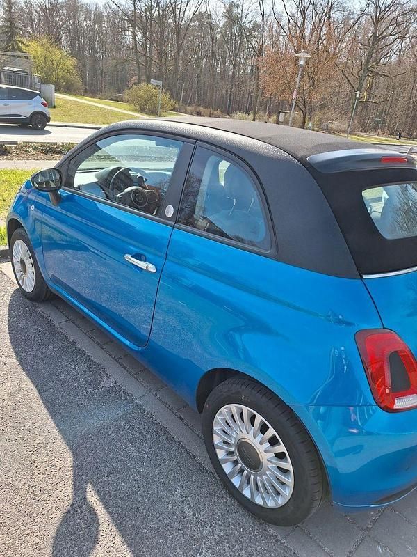 Blau Gebraucht 2017 Fiat 500 Cabrio | 8.800 € (Guter Preis) - Bild 1/4