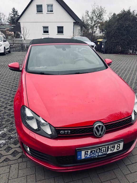 Gebraucht VW Golf Cabriolet GTI 211 PS (155 kW) 2012 Rot Cabrio