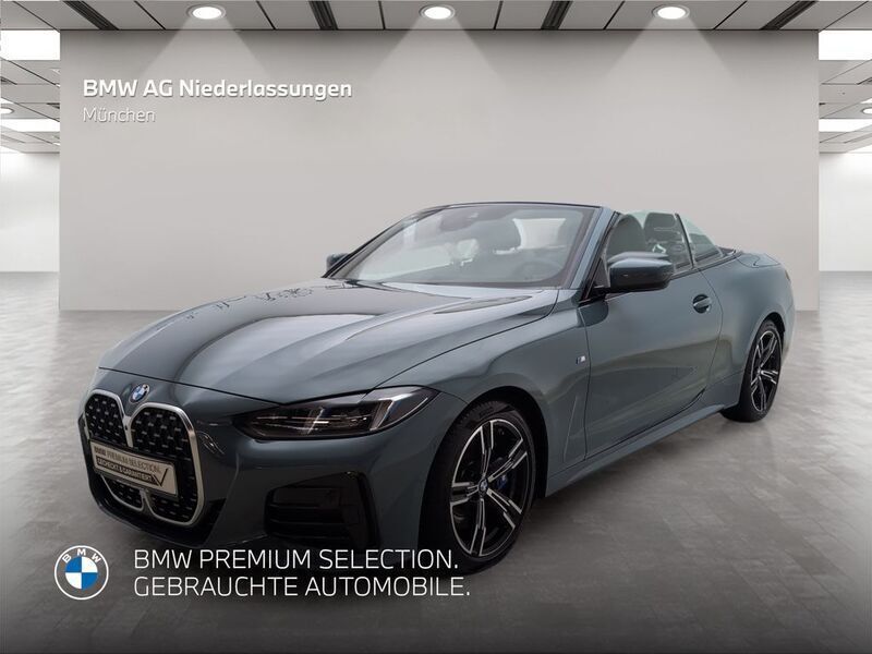 Grün Gebraucht 2024 BMW 430 Cabriolet Comfort Edition Cabrio | 60.606 € - Bild 1/2