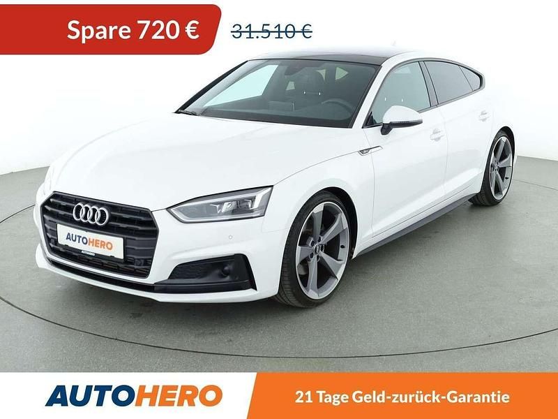 Ibisweiss Gebraucht 2019 Audi A5 Sport Coupé | 30.790 € (Guter Preis) - Bild 1/3