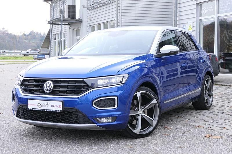 Blau Gebraucht 2017 VW T-Roc Style SUV | 17.890 € (Fairer Preis) - Bild 1/4