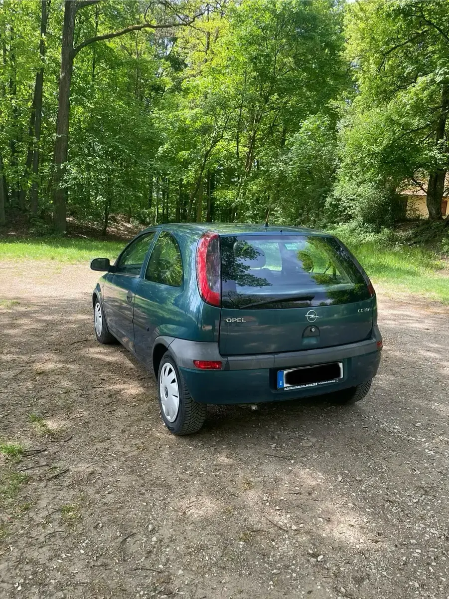 Gebraucht Opel Corsa 58 PS (42 kW) 2001 Grün Kleinwagen