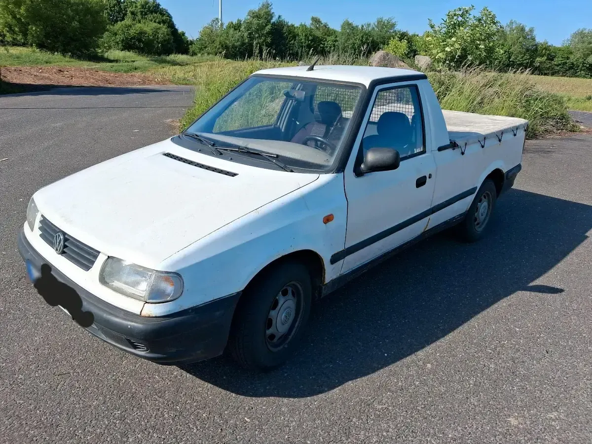 Gebraucht VW Caddy 64 PS (47 kW) 1999 Weiß Van / Kleinbus