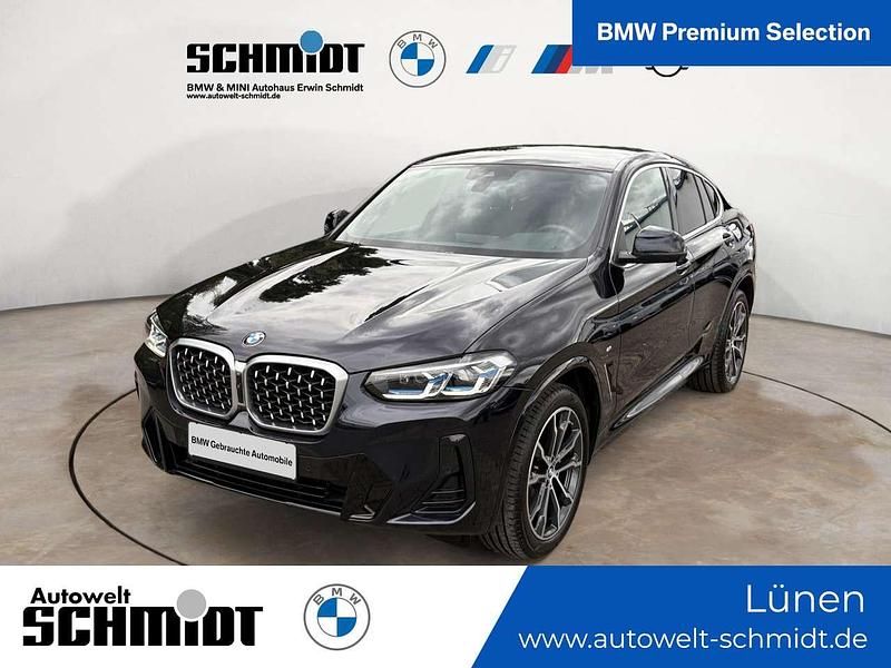 M carbonschwarz Gebraucht 2022 BMW X4 M Sport SUV | 45.790 € (Etwas zu teuer) - Bild 1/4