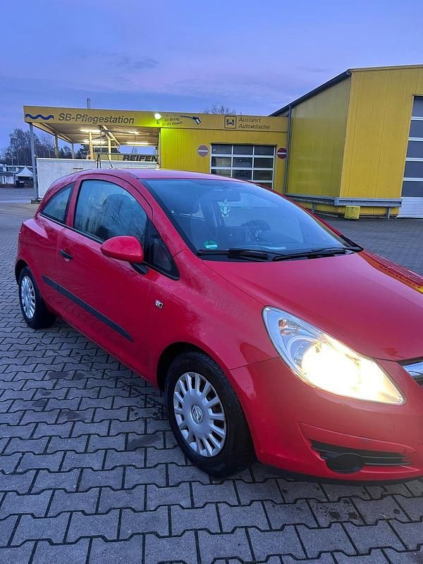Gebraucht Opel Corsa 2009 Rot Kleinwagen