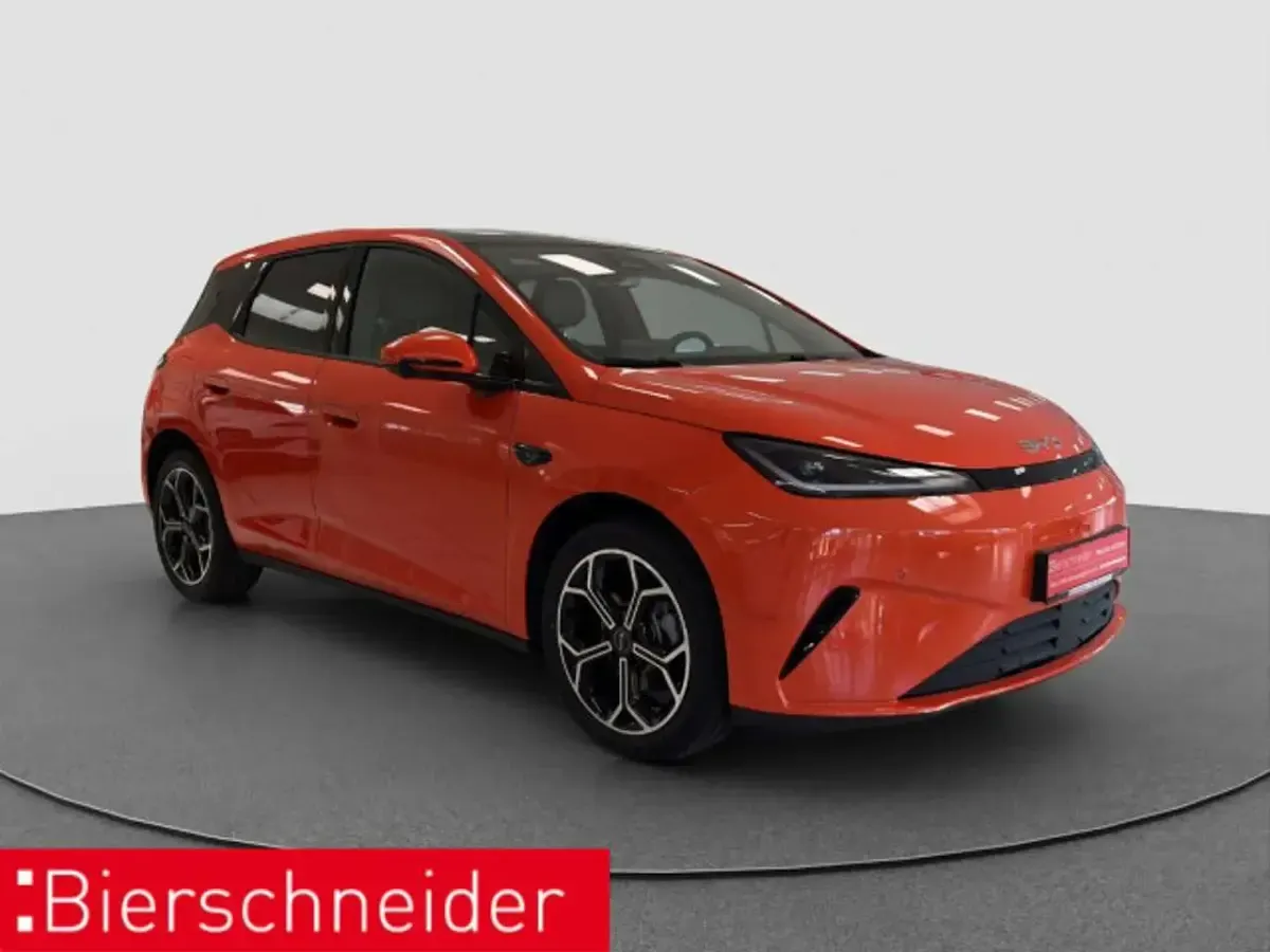 Neu BYD Dolphin Boost 155 kW (212 PS) 2026 Orange sunset Kleinwagen