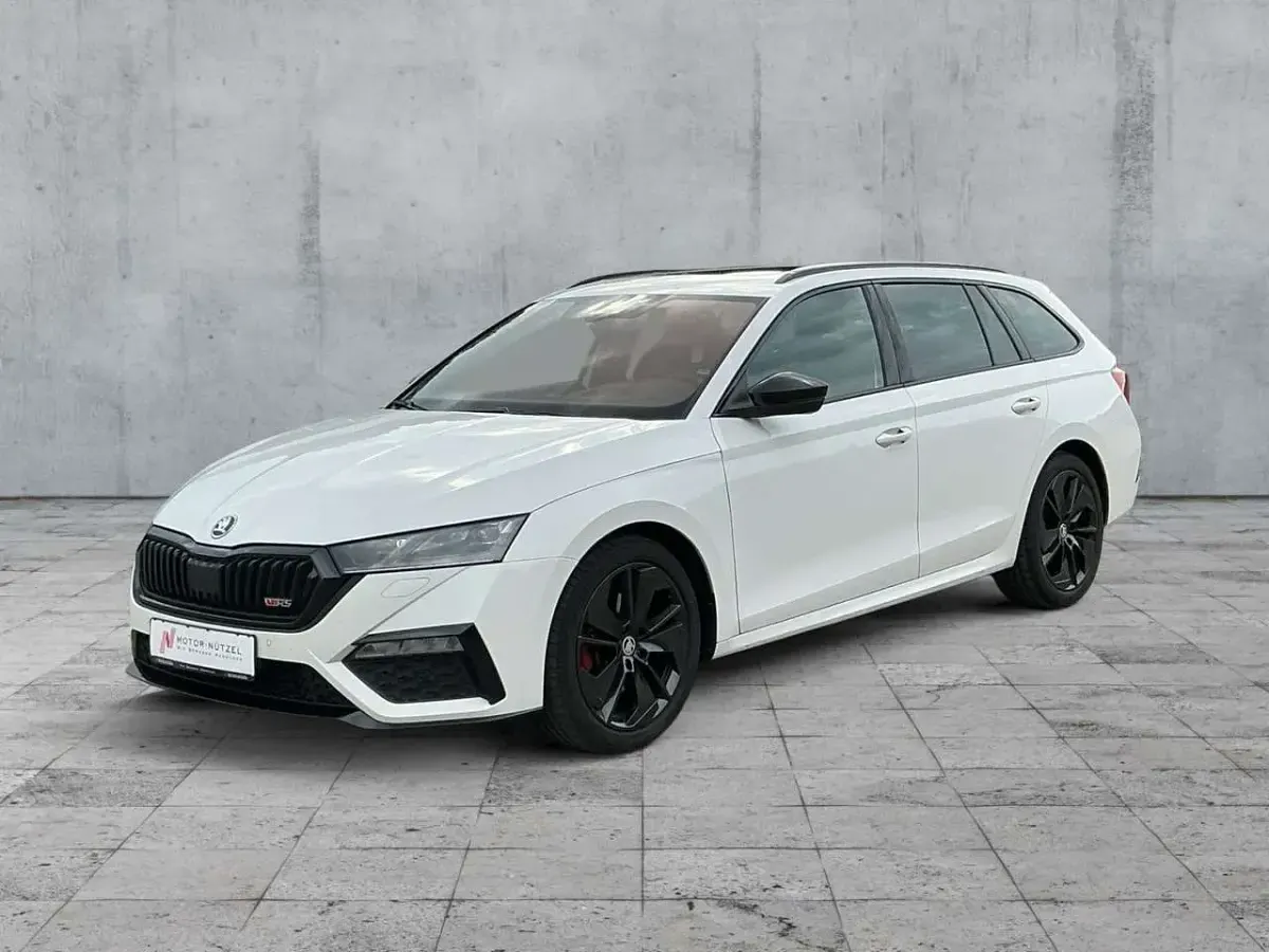 Gebraucht Skoda Octavia RS 200 PS (147 kW) 2023 Weiß Kombi