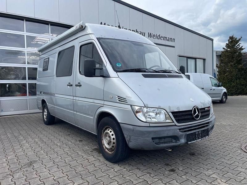 Używany Mercedes Sprinter 109 KM (80 kW) 2005 Srebrny Van