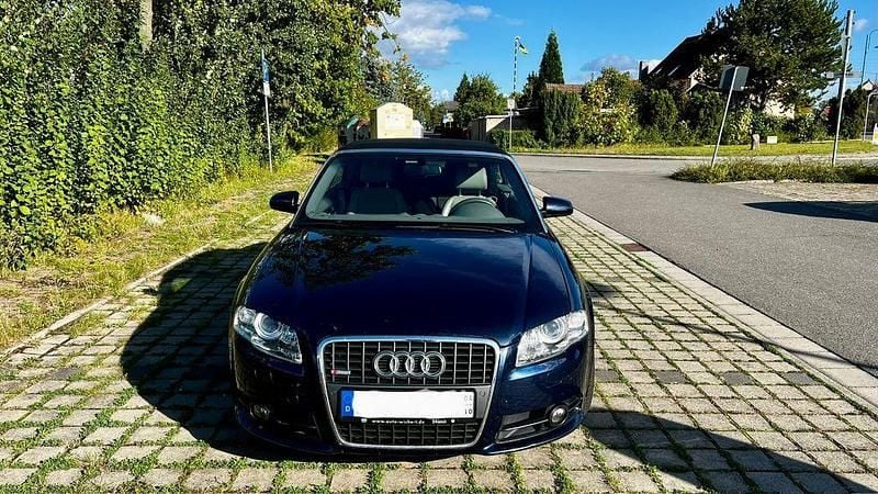 Gebraucht Audi A4 Cabriolet S-Line 232 PS (170 kW) 2007 Blau Cabrio