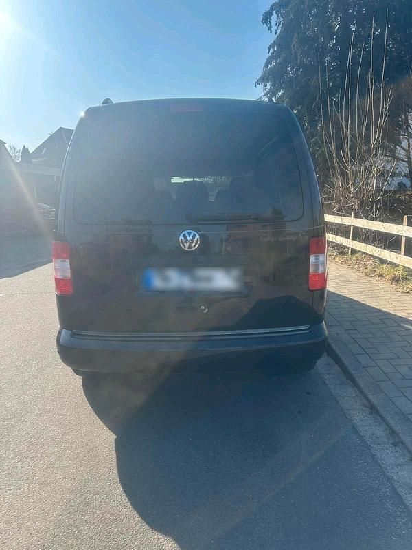Gebraucht VW Caddy 105 PS (77 kW) 2009 Schwarz Van / Kleinbus