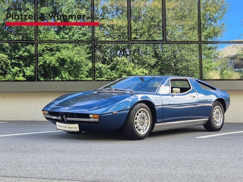 Gebraucht Maserati Merak 182 PS (133 kW) 1974 Blau Coupé