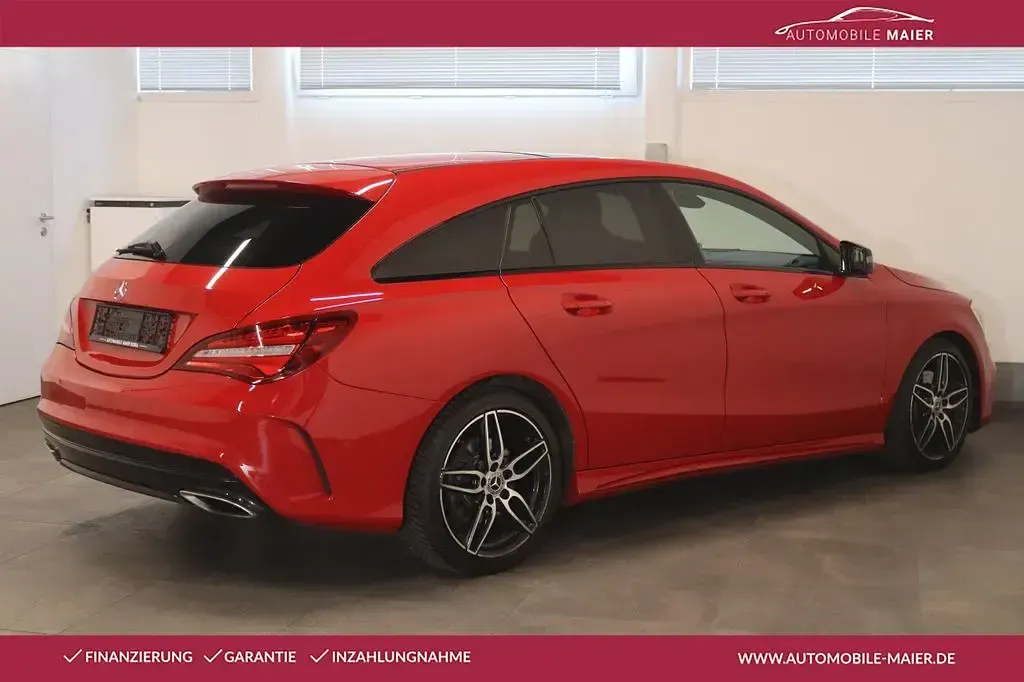 Gebraucht Mercedes CLA250e Shooting Brake AMG 211 PS (155 kW) 2017 Rot Kombi