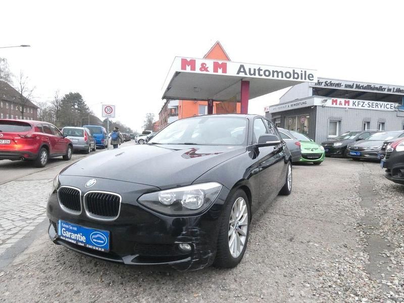 Gebraucht BMW 116 Advantage 136 PS (100 kW) 2014 Schwarz Kleinwagen