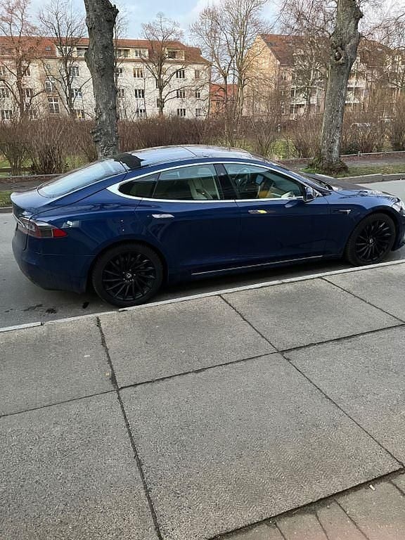 Gebraucht Tesla Model S 386 kW (525 PS) 2018 Blau Kleinwagen