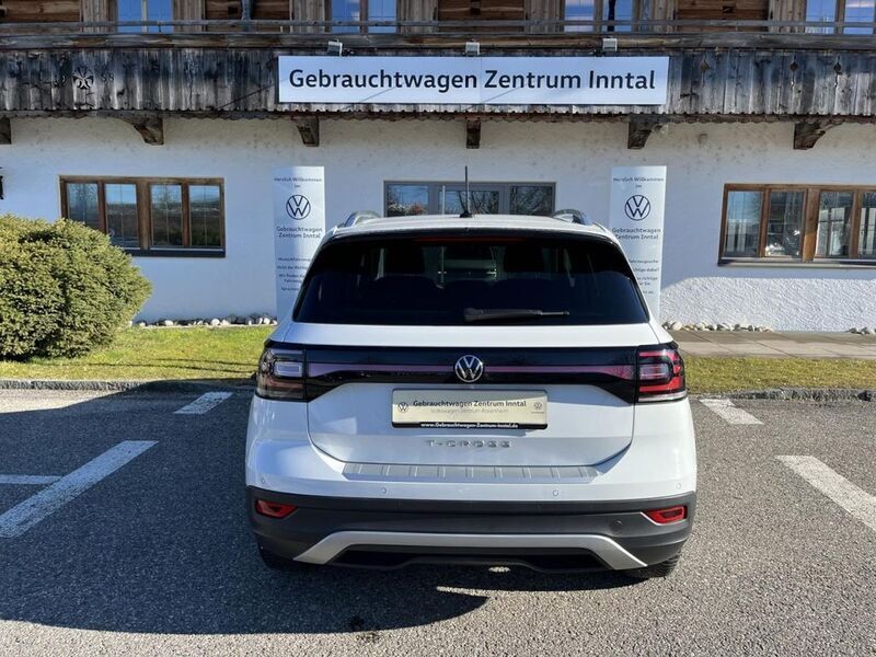 Gebraucht VW T-Cross Style 116 PS (85 kW) 2020 Pure white (weiß) SUV