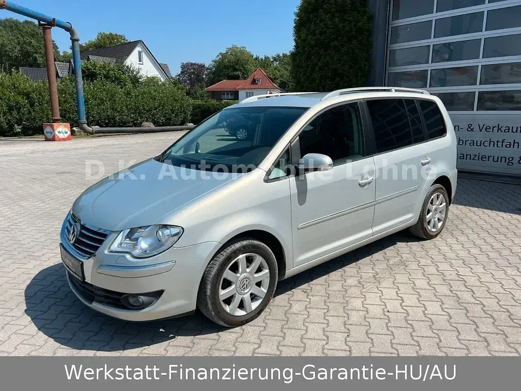 Gebraucht VW Touran Highline 140 PS (102 kW) 2009 Gold Van / Kleinbus