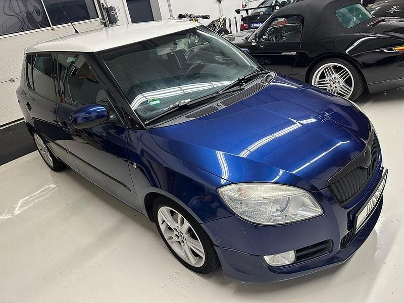 Gebraucht Skoda Fabia Sport 105 PS (77 kW) 2008 Blau Limousine