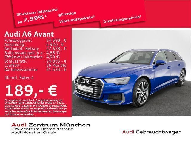 Andere farbe Gebraucht 2022 Audi A6 S-Line Kombi | 40.281 € (Fairer Preis) - Bild 1/2