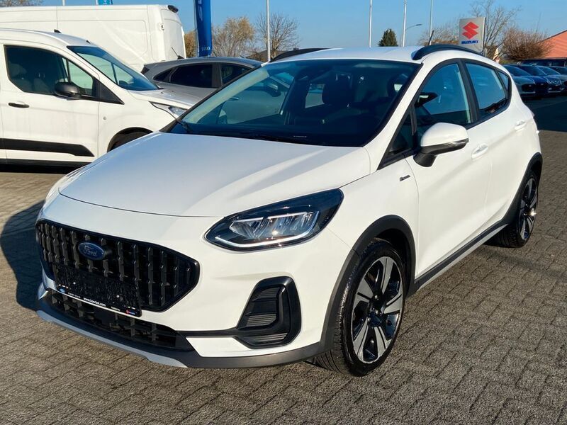 Weiß Gebraucht 2022 Ford Fiesta Active Kleinwagen | 15.440 € (Guter Preis) - Bild 1/4