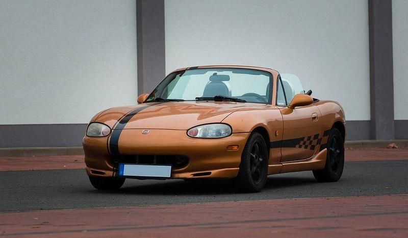 Orange Gebraucht 1998 Mazda MX5 Cabrio | 5.490 € (Superpreis) - Bild 1/4