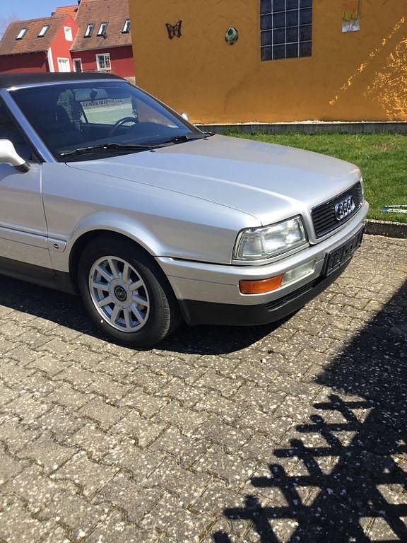 Gebraucht Audi Cabriolet 133 PS (97 kW) 1992 Silber Cabrio