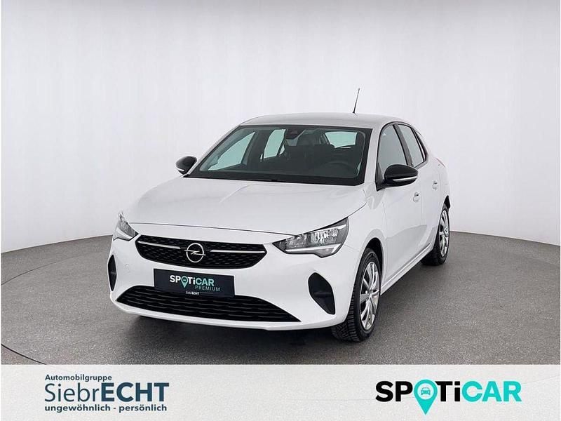 Weiß (metallic) Gebraucht 2021 Opel Corsa-e Edition Kleinwagen | 13.470 € (Fairer Preis) - Bild 1/4