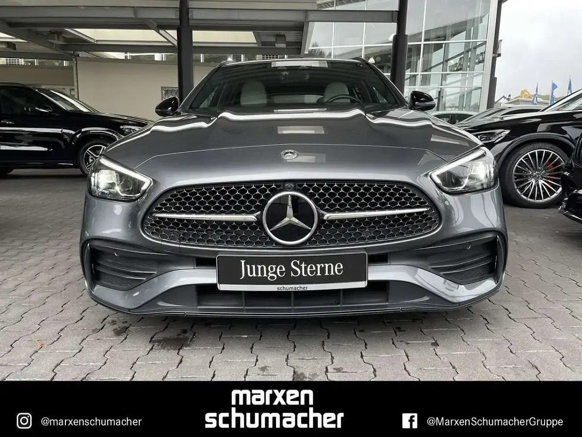 Gebraucht Mercedes C300e Business 204 PS (150 kW) 2022 Lack selenitgrau Kombi