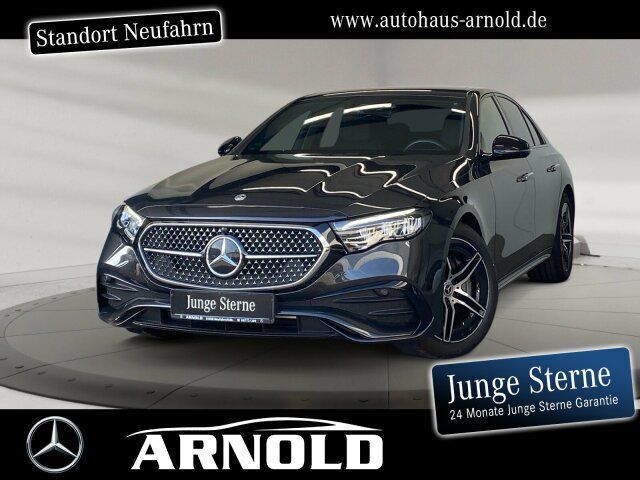 Graphitgrau (metallic) Gebraucht 2023 Mercedes E220 AMG line Limousine | 47.849 € (Superpreis) - Bild 1/4