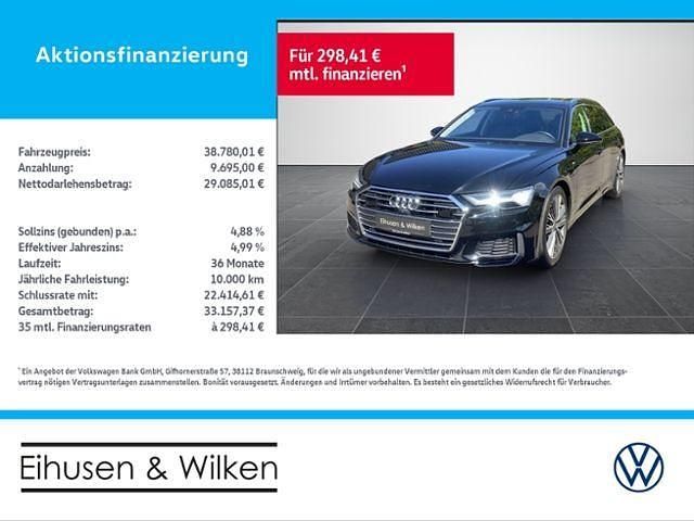 Schwarz Gebraucht 2021 Audi A6 Sport Kombi | 38.780 € (Fairer Preis) - Bild 1/4