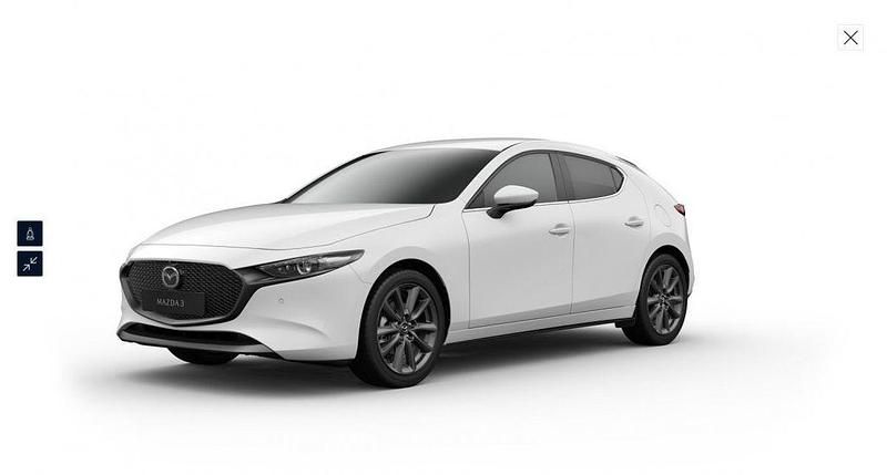 Nowe Mazda 3 Exclusive 140 KM (102 kW) 2026 Biały Sedan/Limuzyna