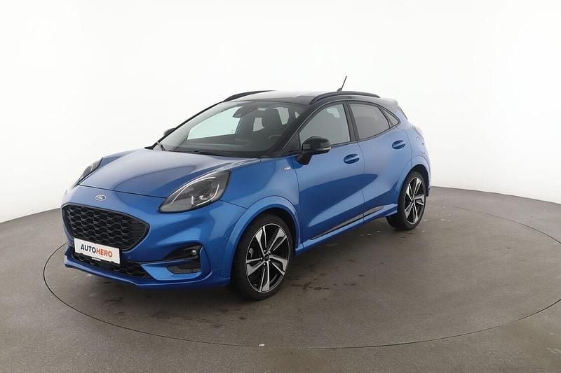 Blau Gebraucht 2021 Ford Puma ST-Line SUV | 16.620 € (Guter Preis) - Bild 1/3