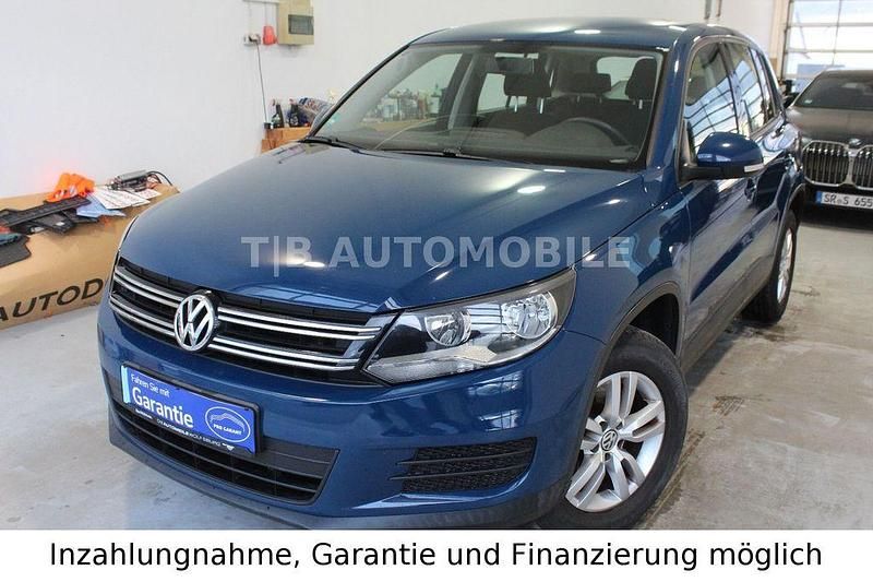 Blau Gebraucht 2012 VW Tiguan Trendline SUV | 8.990 € (Guter Preis) - Bild 1/4