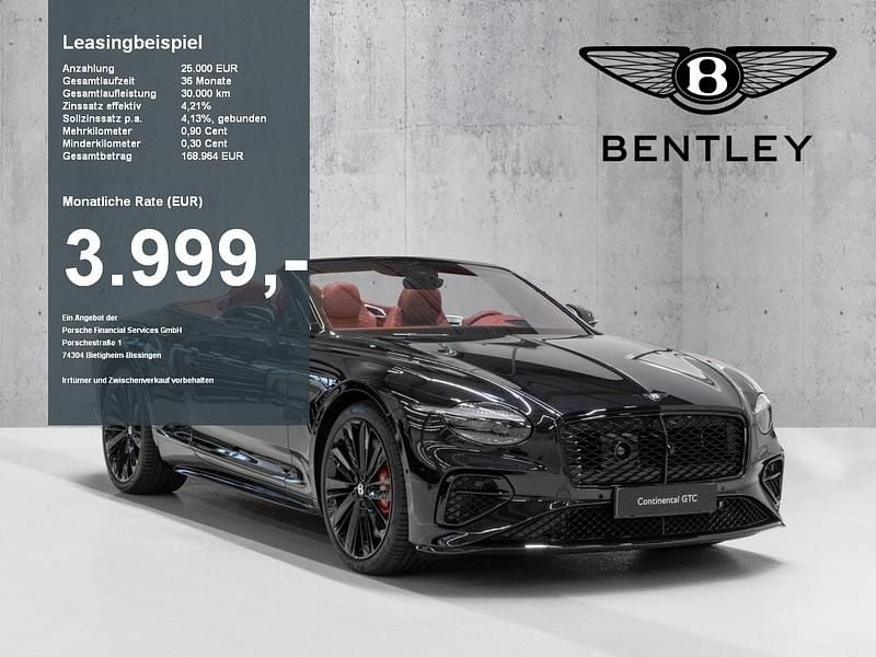 Onyx Neu 2025 Bentley Continental Cabrio | 359.900 € (Superpreis) - Bild 1/4
