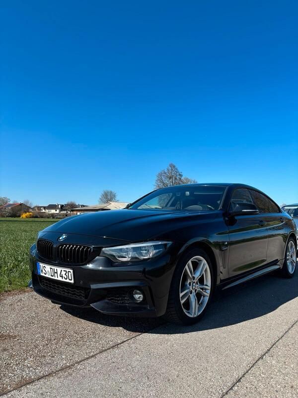 Schwarz Gebraucht 2018 BMW 430 Gran Coupé M Sport Coupé | 25.990 € (Etwas zu teuer) - Bild 1/4