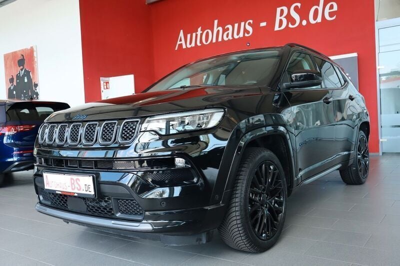 Schwarz Gebraucht 2022 Jeep Compass SUV | 21.750 € (Superpreis) - Bild 1/4