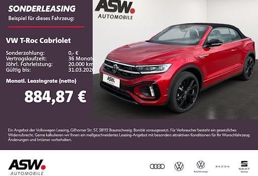Neu VW T-Roc R-line 150 PS (110 kW) 2025 Rot SUV