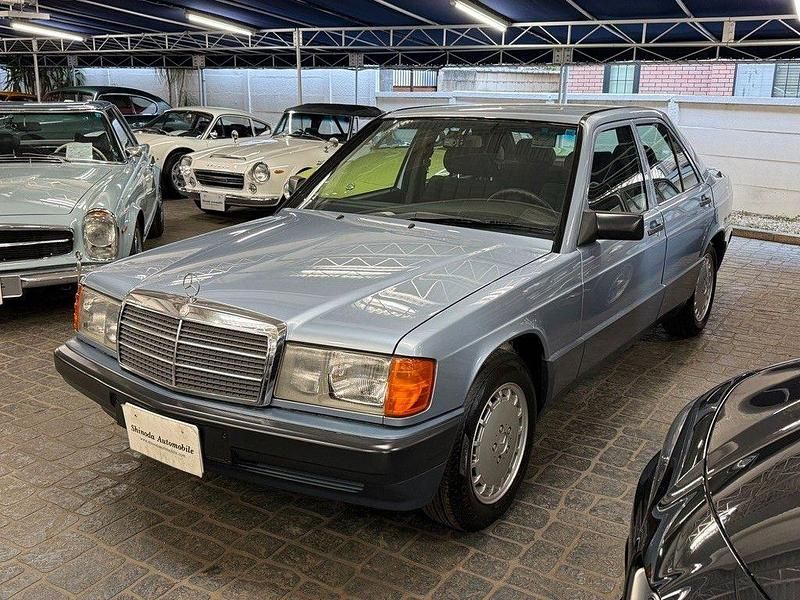 Usata Mercedes 190 1991 Blu Berlina