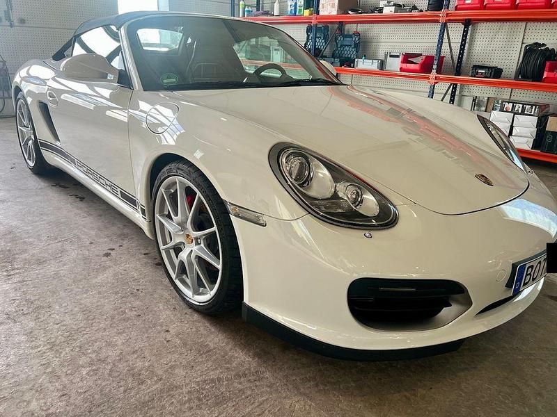 Gebraucht Porsche Boxster Spyder 320 PS (235 kW) 2010 Weiß Cabrio