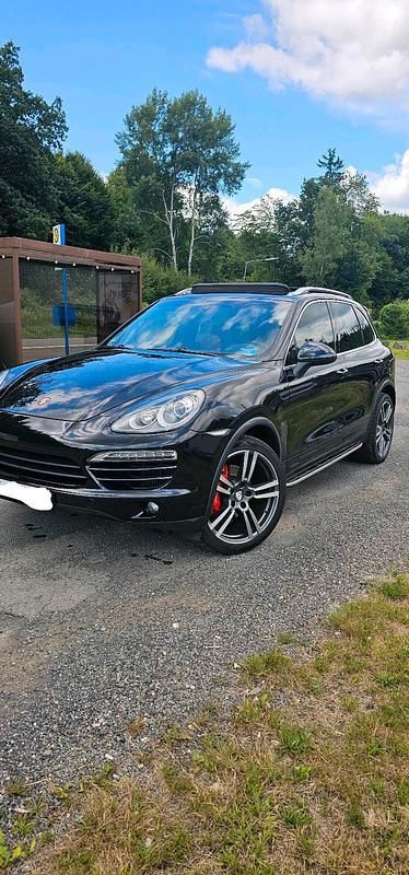 Schwarz Gebraucht 2012 Porsche Cayenne SUV | 18.100 € (Guter Preis) - Bild 1/4