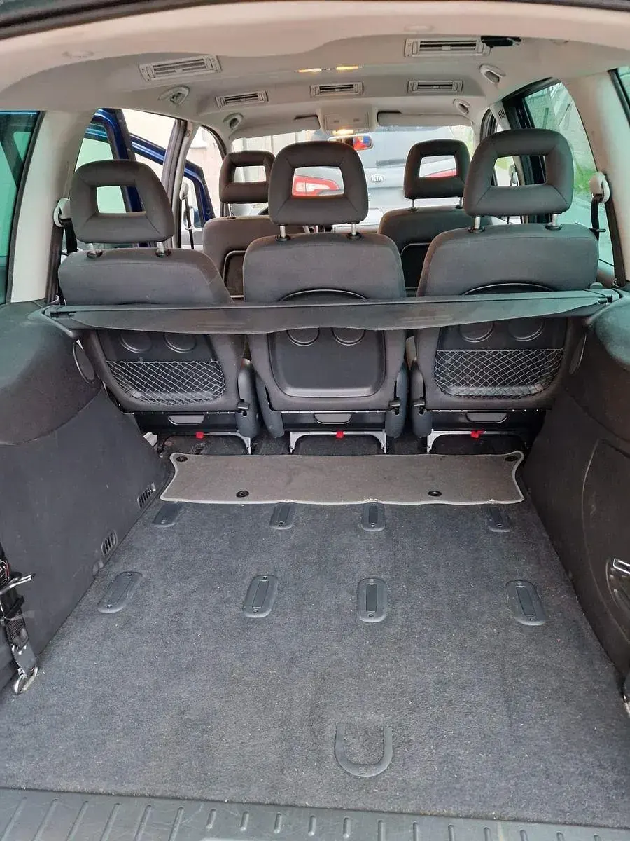 Gebraucht VW Sharan Comfortline 140 PS (102 kW) 2009 Blau Van / Kleinbus
