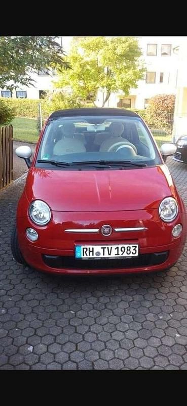 Rot Gebraucht 2014 Fiat 500C Cabrio | 3.150 € (Superpreis) - Bild 1/4