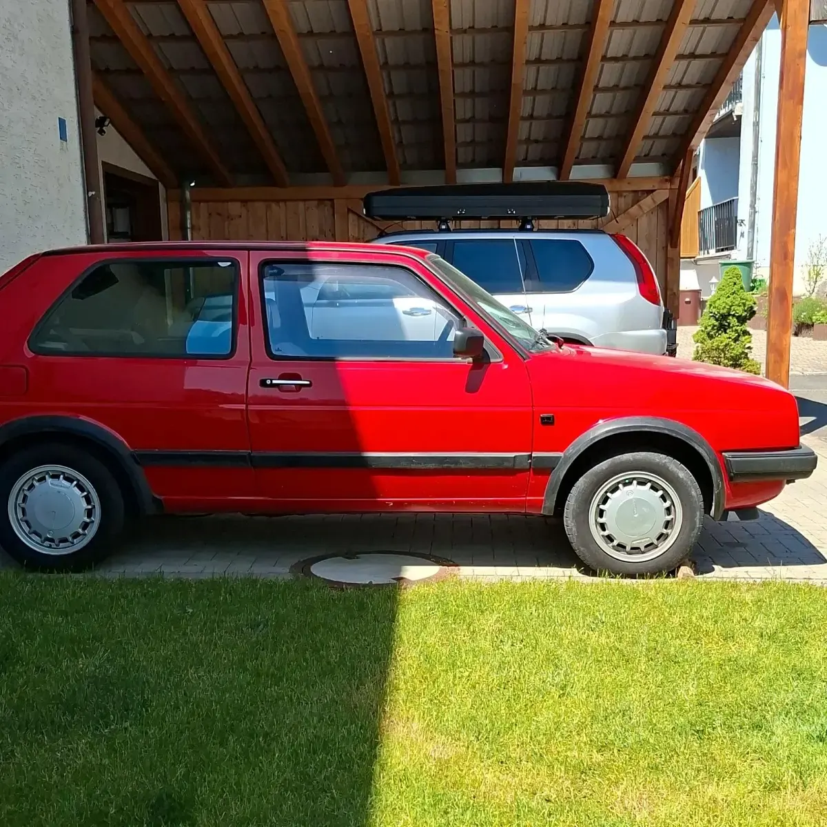 Gebraucht VW Golf II 1991 Rot Kleinwagen