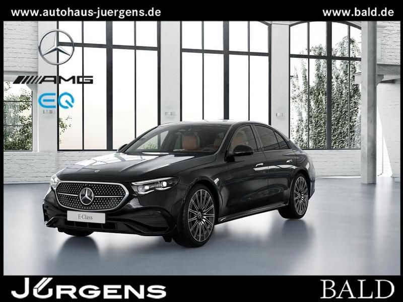 Obsidianschwarz metallic Gebraucht 2024 Mercedes E450 AMG Limousine | 70.790 € (Teuer) - Bild 1/4