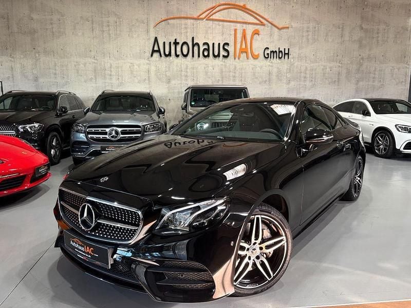 Schwarz Gebraucht 2018 Mercedes E400 AMG Coupé | 39.600 € (Superpreis) - Bild 1/4