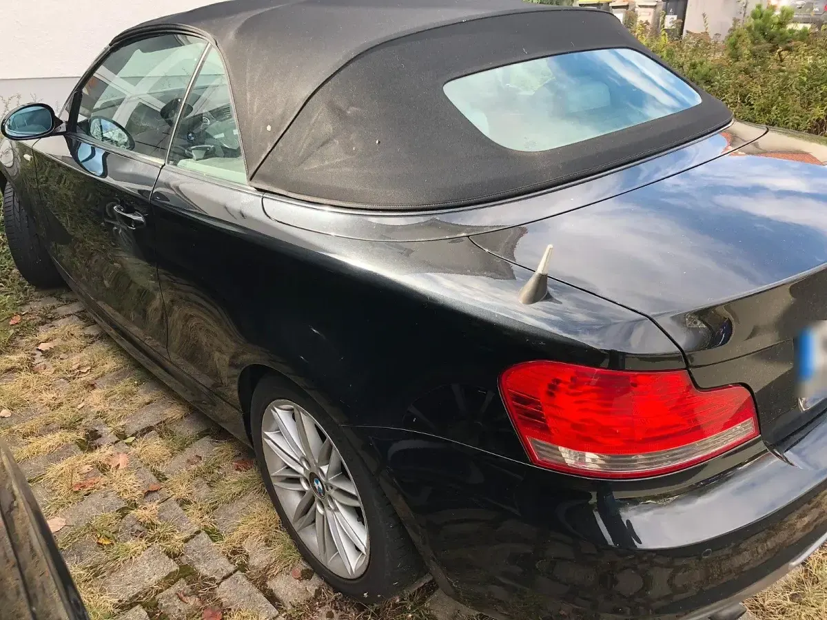 Gebraucht BMW 125 Cabriolet Performance 218 PS (160 kW) 2008 Schwarz Cabrio