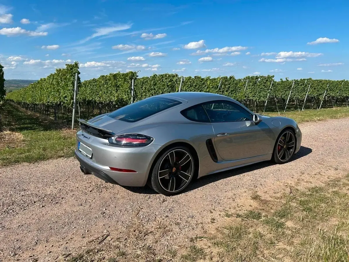 Gebraucht Porsche 718 Cayman S Sport 350 PS (257 kW) 2017 Silber Coupé