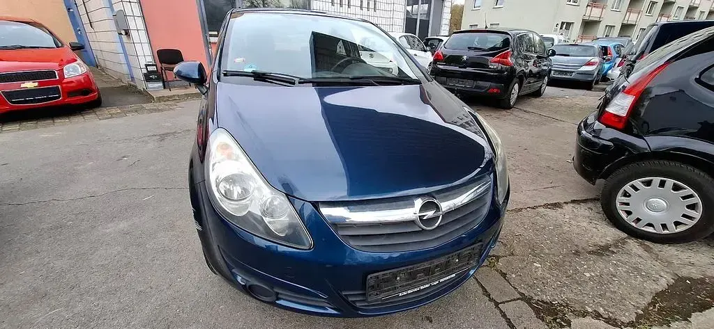 Używany Opel Corsa Edition 69 KM (50 kW) 2010 Niebieski Hatchback