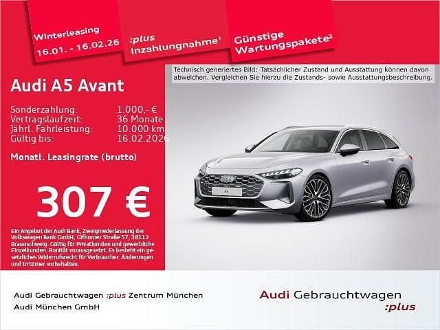 Florettsilber metallic Gebraucht 2025 Audi A5 Advanced Kombi | 46.364 € (Guter Preis) - Bild 1/1